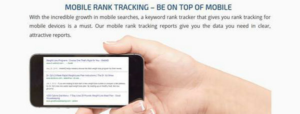 Improve mobile rank using mobile serp tracker